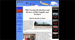 Desktop Screenshot of lovetofly.com